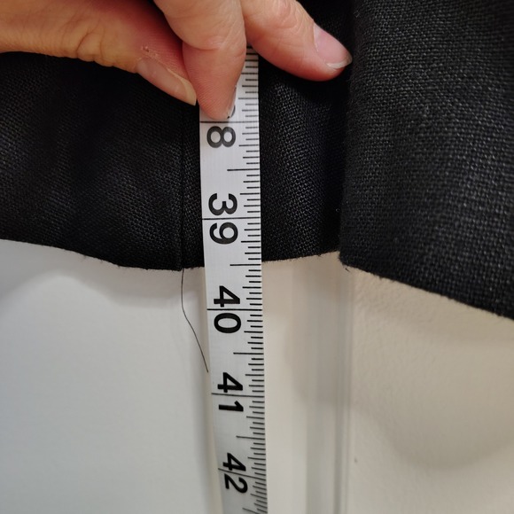 Austin Reed Black Linen Dress Size 8 Short Sleeve Career Classic - Picture 11 of 11